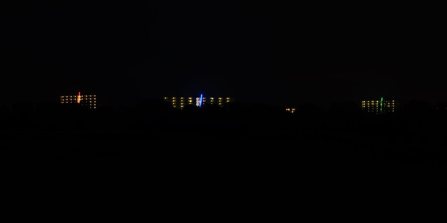 Zicht op Delfzijl